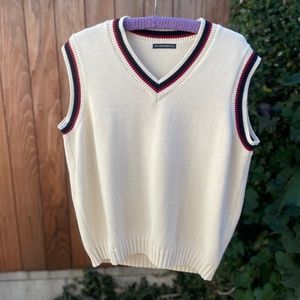 Brandy Melville Knit Striped Sweater Vest